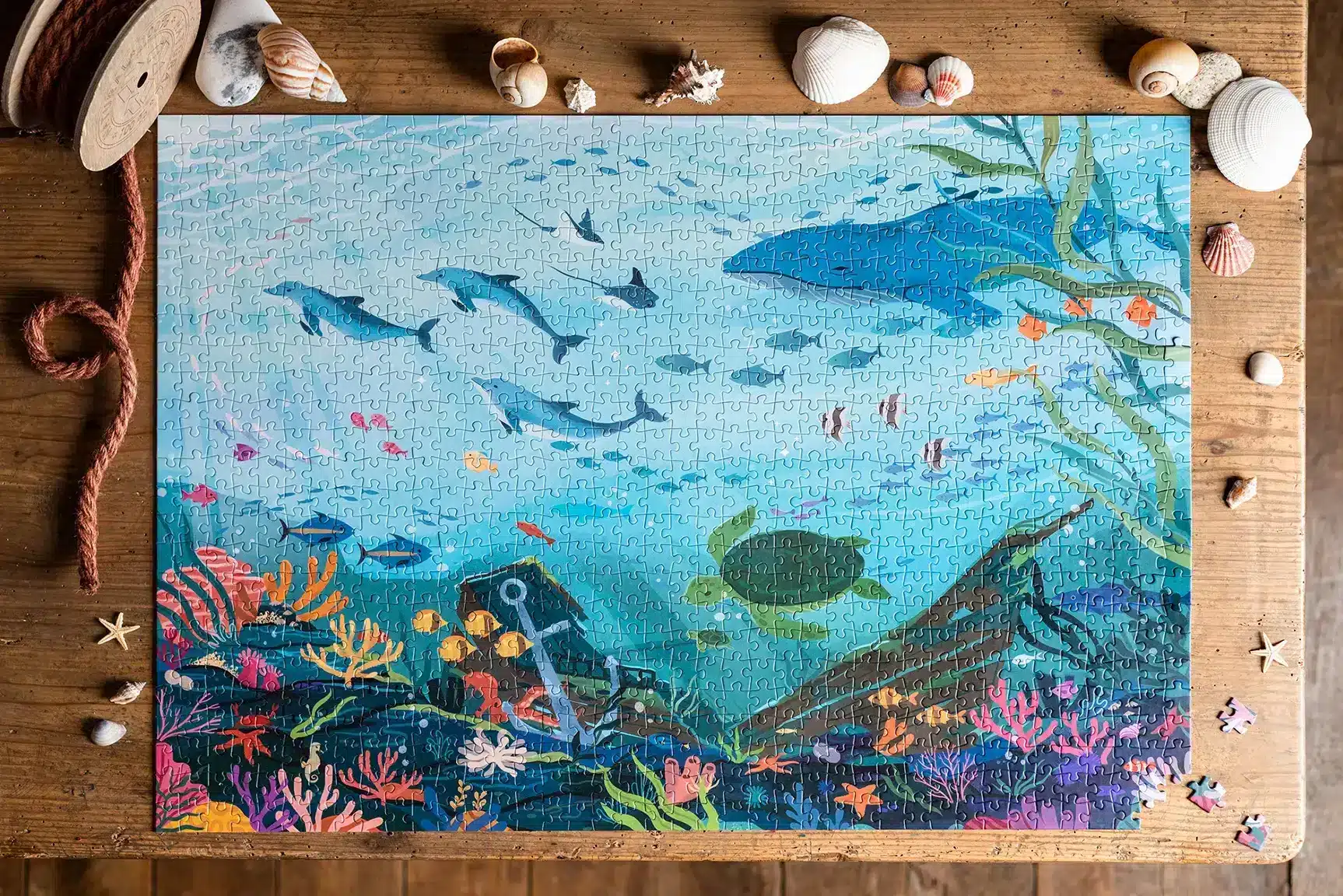Puzzle Under The Sea - Trevell - 1000 pièces – Image 2