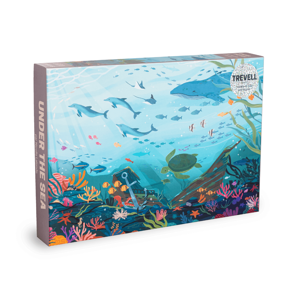 Puzzle Under The Sea - Trevell - 1000 pièces – Image 3