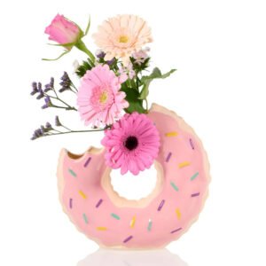 Vase en forme de donut