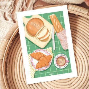Affiche Le boulanger