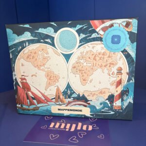 Puzzle Mappemonde - Les éditions Heol - 1000 pièces
