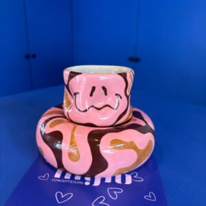 mug et assiette céramique artistique