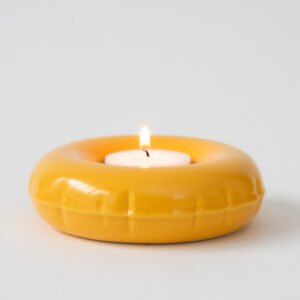 Bougeoir chauffe-plat MOBY – Gloss YOLK