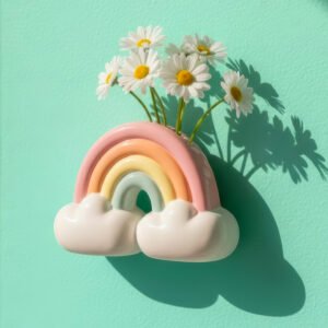 Vase arc-en-ciel