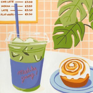 PEINTURE PAR NUMÉRO MATCHA GANG