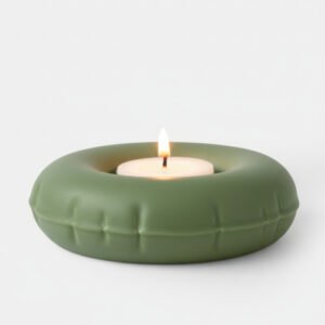 Bougeoir chauffe-plat MOBY – MATTE MOSS