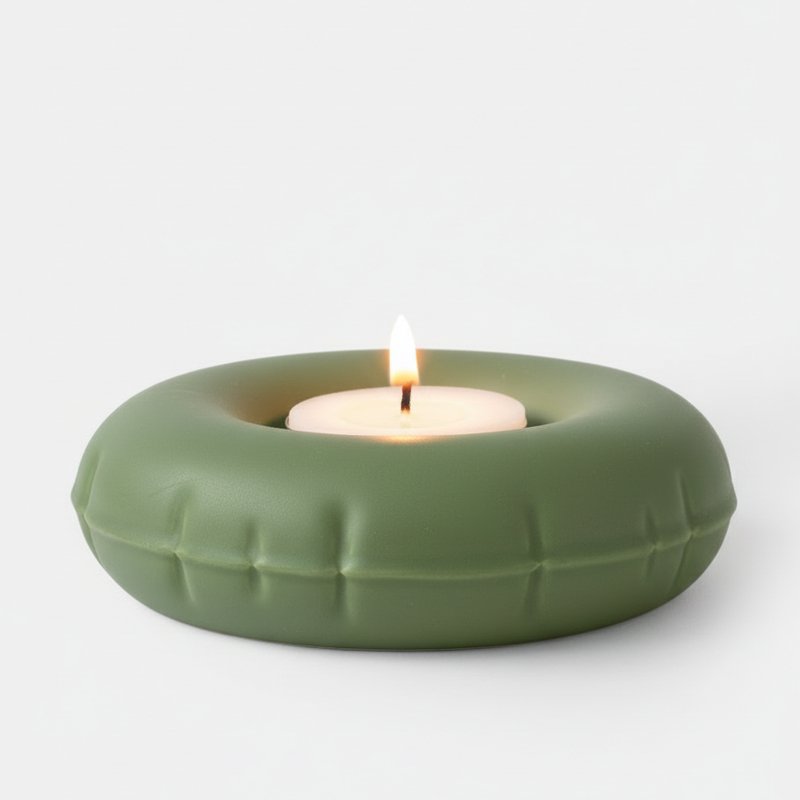 Bougeoir chauffe-plat MOBY – MATTE MOSS