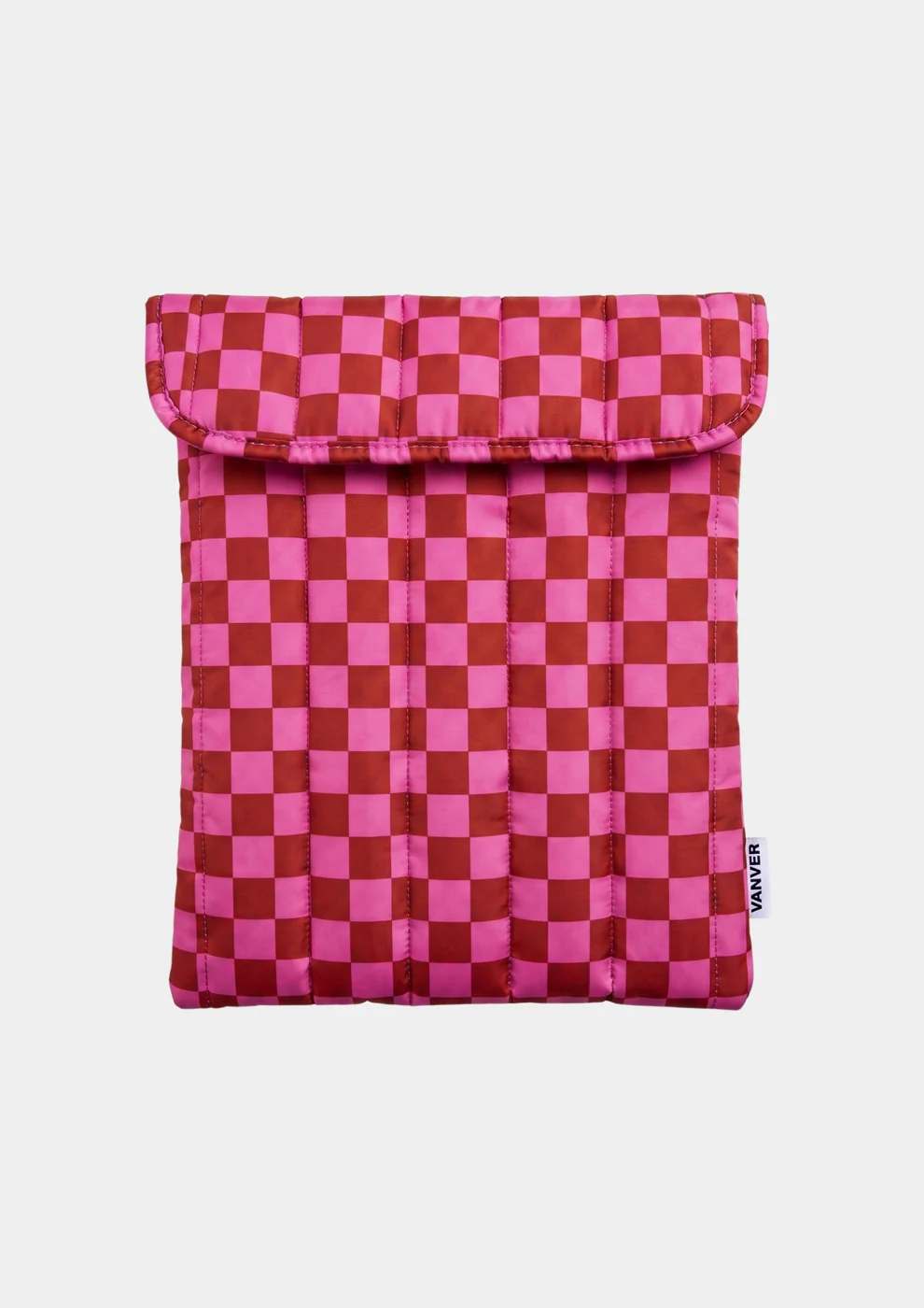 Housse pour Ordinateur Portable Cuadrillé Rose